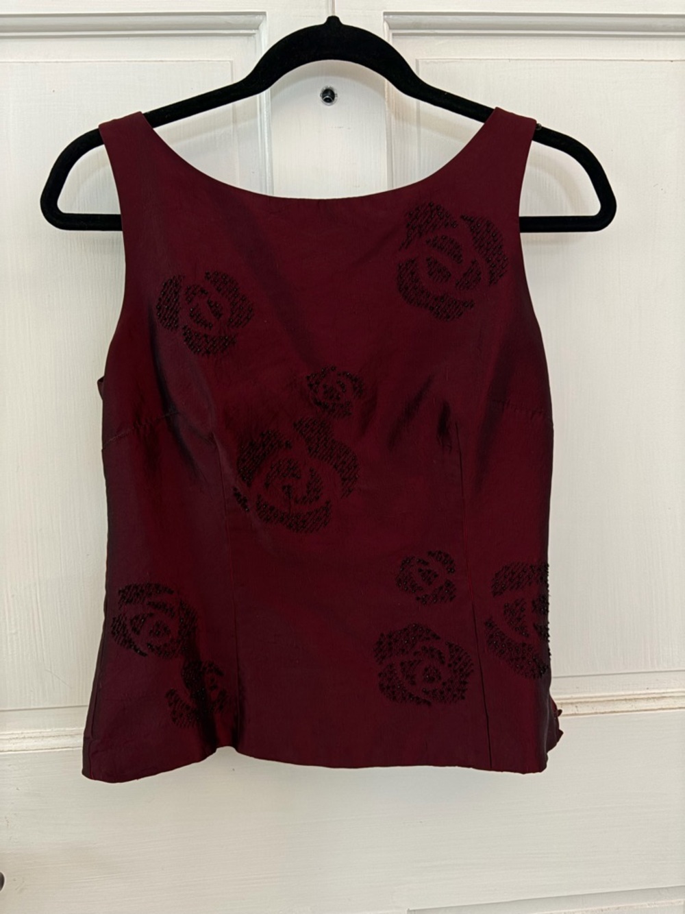 Ann Taylor Sleeveless 100% Silk Top